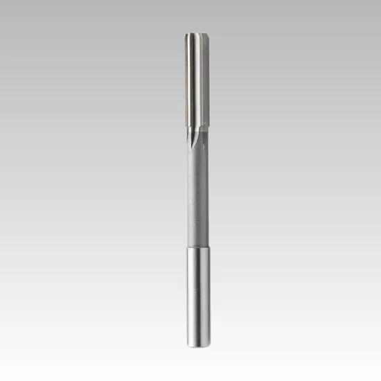 High-Speed Steel (HSS) Straight Shank Machine Reamer – H7 High-Precision, Extended-Length